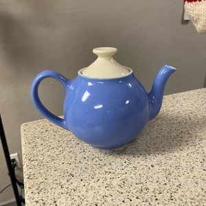 Blue Vintage Tea Pot